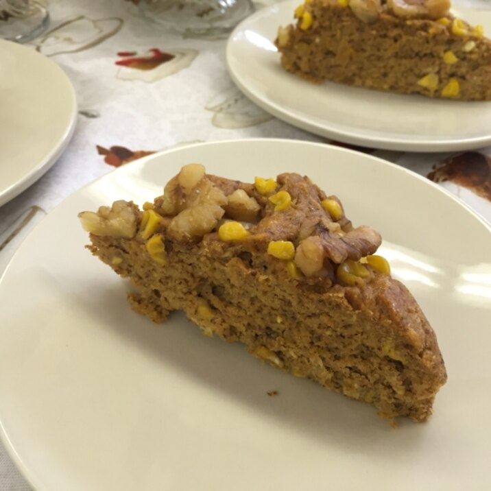 コーンケーキ(小麦粉不使用)